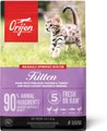 ORIJEN Free Run Chicken & Turkey, & Wild Caught Salmon & Herring Grain-Free Dry Kitten Food, 4-lb bag
