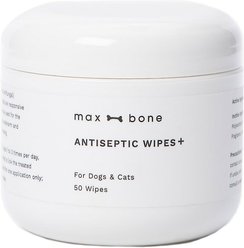 maxbone Antiseptic Dog Wipes, 50 count