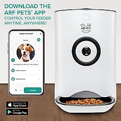 Arf Pets Smart Automatic Wi-Fi Enabled Pet Feeder with HD Camera slide 2 of 7