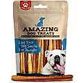 Amazing Dog Treats 6-inch Bully Stick Dog Treats, 15 count