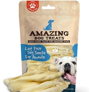Amazing Dog Treats Lamb Cheek Strips Dog Treats, 8-oz bag