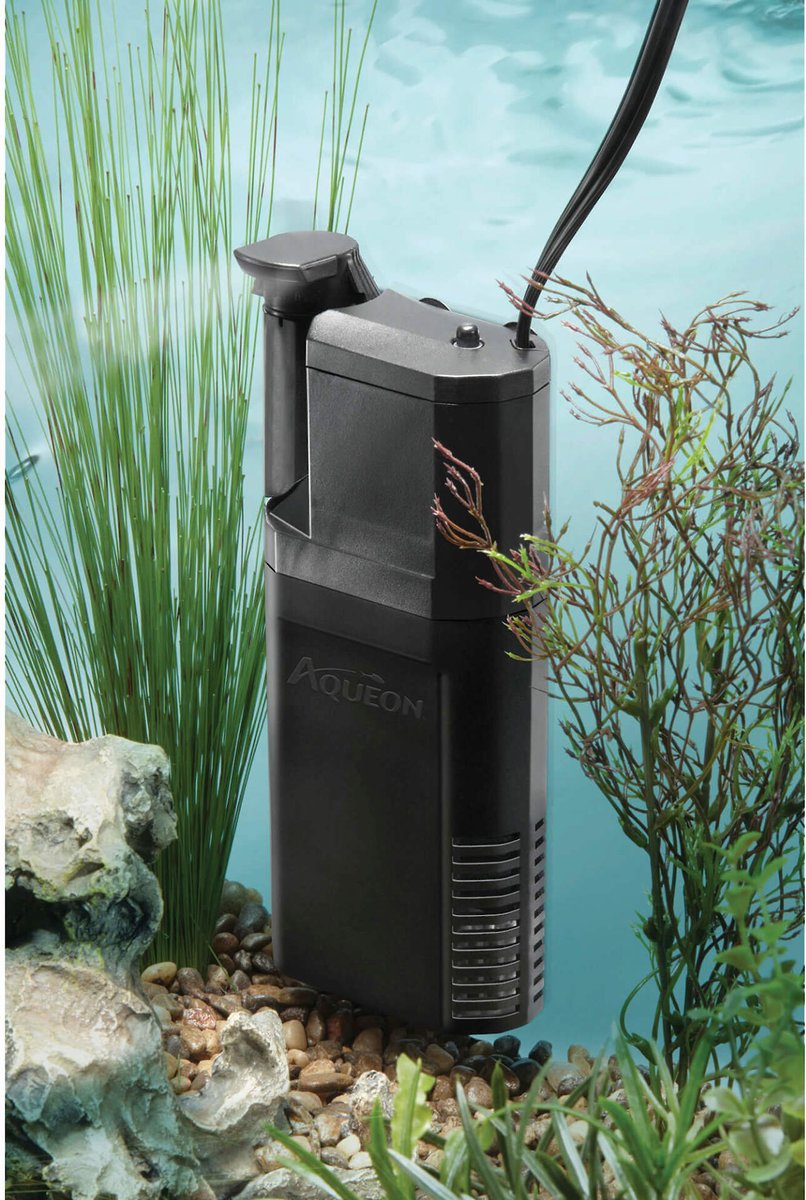AQUEON Submersible Internal Aquarium Filter, 40gal