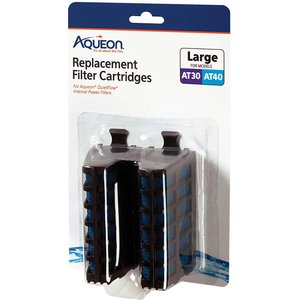 Aqueon Large Internal Filter Replacement Cartridge, 2 count