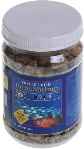 San Francisco Bay Brand Freeze-Dried Brine Shrimp Fish Food, 3-oz jar slide 1 of 1
