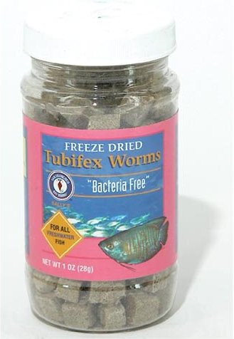 San Francisco Bay Brand Freeze-Dried Tubifex Worms Fish Food, 1-oz bag slide 1 of 1