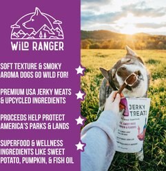 Wild Nature Variety Pack Jerky Dog Treats, 8-oz bag, case of 3 slide 2 of 9