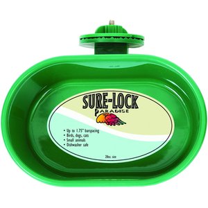 Large Small Custom Lock Surelock Plastic Container - White