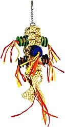 Caitec Featherland Paradise Frond Lanyard Bird Toy