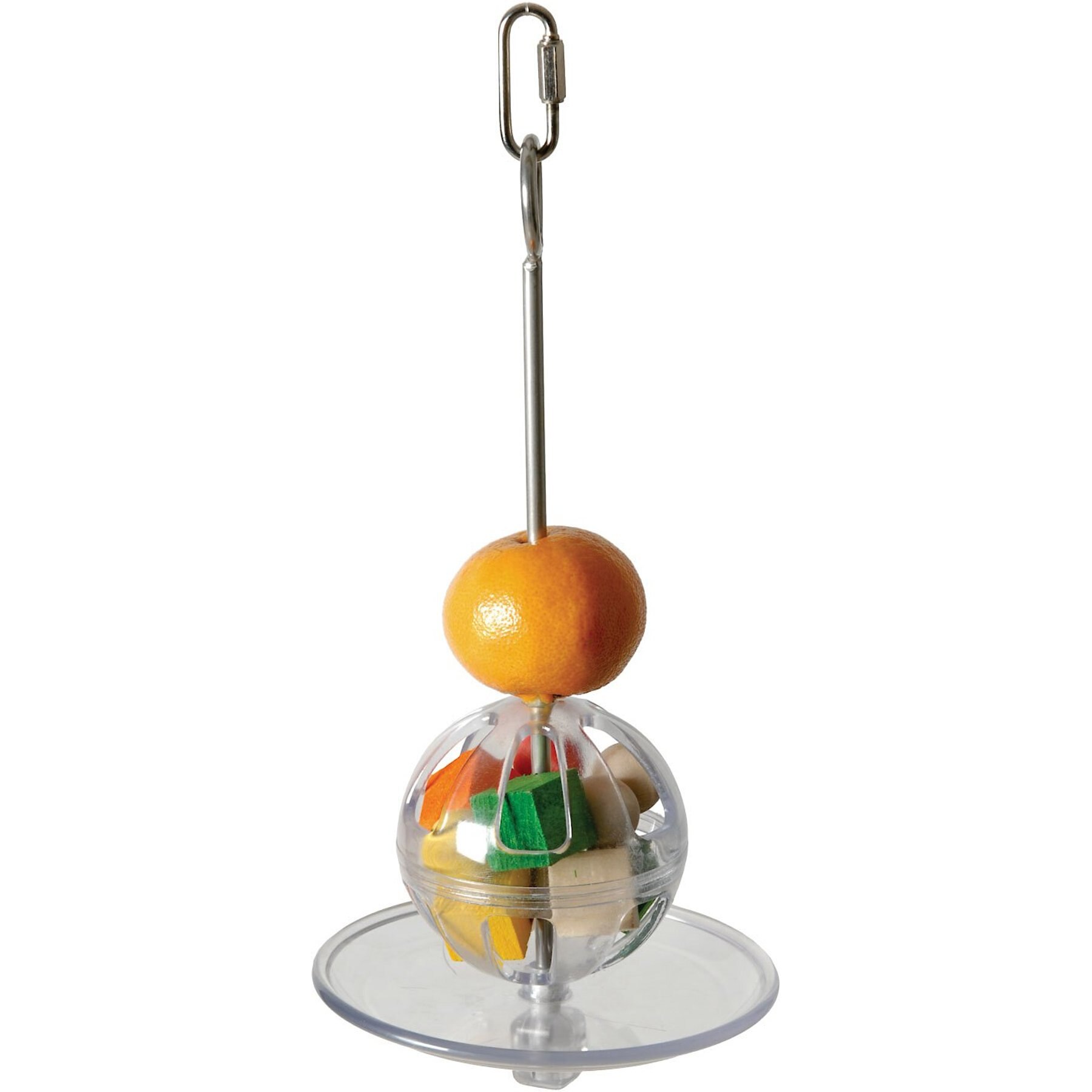 Caitec Paradise Fillable Ball Bird Toy