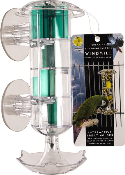 CAITEC Featherland Paradise Windmill Bird Toy 