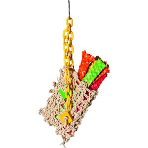 Caitec Featherland Paradise Crunchy Pouch Of Straws Bird Toy