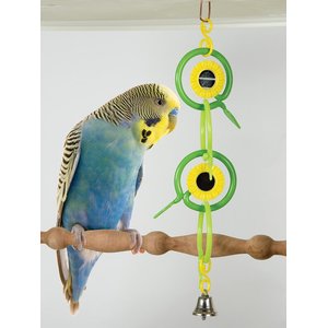 Caitec Featherland Paradise Rings & Mirrors Bird Toy