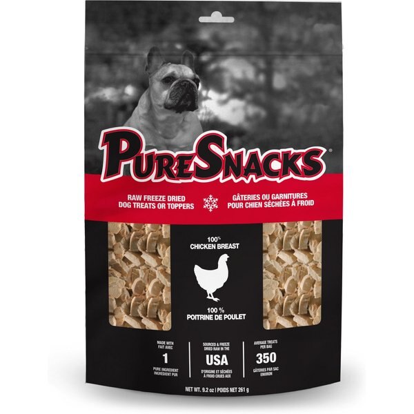 PURESNACKS Beef Liver Super Value Size FreezeDried Dog Treats, 14.4oz