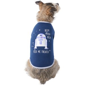 STAR WARS R2-D2 "Beep! Beep! Beep! Feed Me Treats!" Dog & Cat T-shirt, Medium