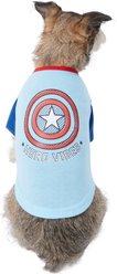 Marvel 's Captain America "Hero Vibes" Dog & Cat T-shirt, X-Large