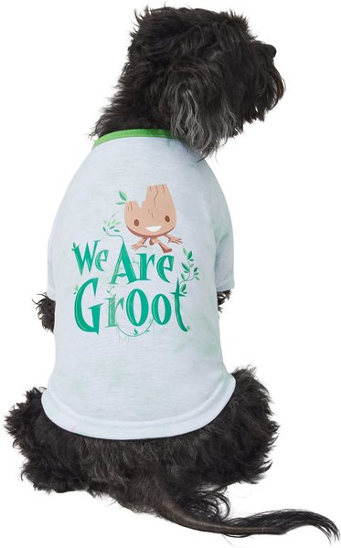 Marvel 's We Are Groot Tie Dye Dog & Cat T-shirt, Medium slide 1 of 7