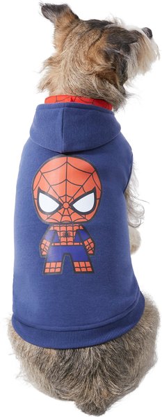 Marvel 's Spider-Man Dog & Cat Hoodie, X-Small slide 1 of 8
