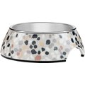 Frisco Terrazzo Design Stainless Steel Dog & Cat Bowl, Extra Small