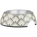 Frisco Moroccan Design Stainless Steel Dog & Cat Bowl, Extra Small