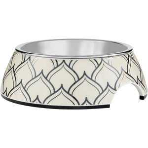 Frisco Moroccan Design Stainless Steel Dog & Cat Bowl, X-Small: 0.5 cup