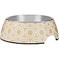 Frisco Circle Design Stainless Steel Dog & Cat Bowl, Small: 1.5 cup