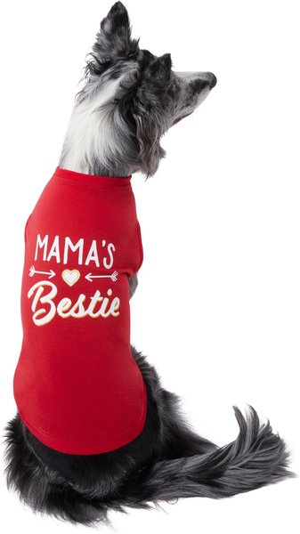 Frisco Mama's Bestie Dog & Cat T-Shirt, X-Small slide 1 of 7