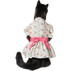 Frisco Dainty Pink Floral Dog & Cat Dress, X-Small