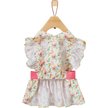 FRISCO Dainty Pink Floral Dog & Cat Dress, X-Small - Chewy.com