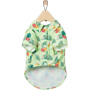 Frisco Hawaiian Floral Camp Dog & Cat Shirt, X-Large