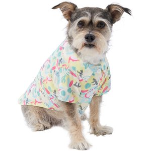 Frisco Flamingo Camp Dog & Cat Shirt, Large
