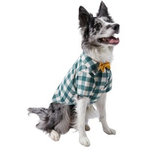 Frisco Boho Plaid Dog & Cat Shirt, Medium