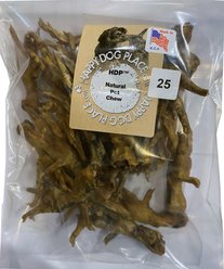 HDP Chicken Feet Dog Treats, 25 count