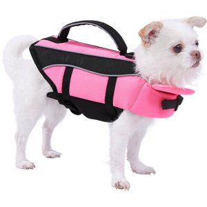 Frisco Ripstop Dog Life Jacket, Pink, X-Small