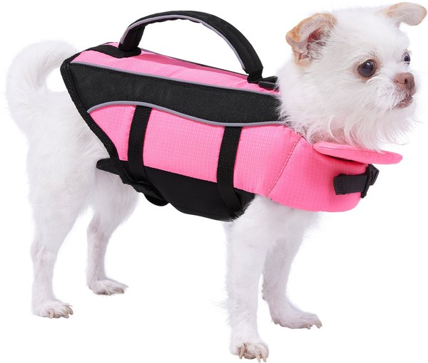 Frisco Ripstop Dog Life Jacket, Pink, Small slide 1 of 8