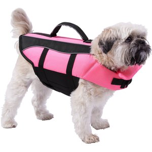 Frisco Ripstop Dog Life Jacket, Pink, Large