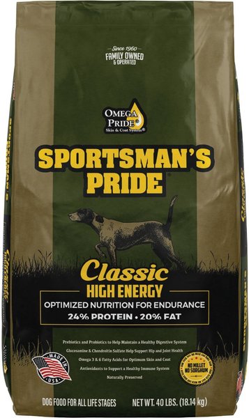 SPORTSMAN S PRIDE Classic 24 20 High Energy Dry Dog Food 40 lb