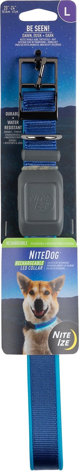 Nite Ize NiteHowl Disc-o Select Dog Collar, Medium in the Pet Collars &  Harnesses department at