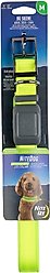 Nite Ize Rechargeable LED Dog Collar, Lime, Large
