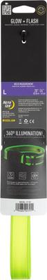 Show full view: Nite Ize Rechargeable LED Dog Collar, Lime, Large slide 2 of 9