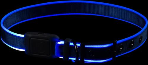 Show full view: Nite Ize Rechargeable LED Dog Collar, Blue, X-Large slide 6 of 8