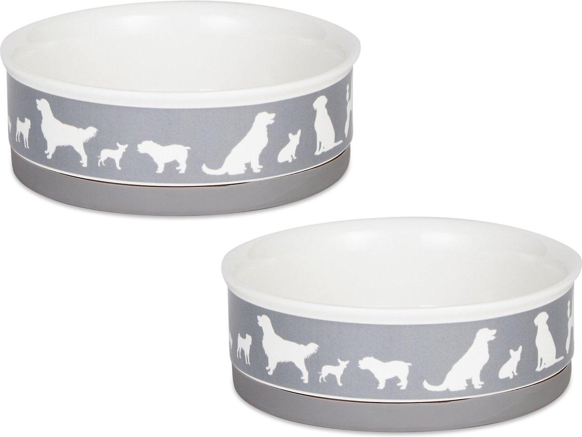 Bone Dry Show Set Dog Bowl