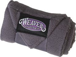 Weaver Livestock Sheep & Goat Fleece Leg Wraps, 4 count, Steel