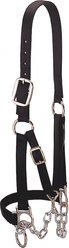 Weaver Livestock Heavy-Duty Restraint Cattle Halter, Black, Medium