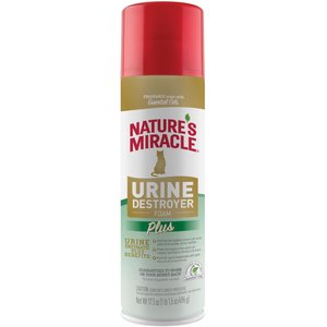 Nature's Miracle Dog Urine Destroyer Plus Enzymatic Stain Remover Foam Aerosol Spray, 17.5-oz bottle