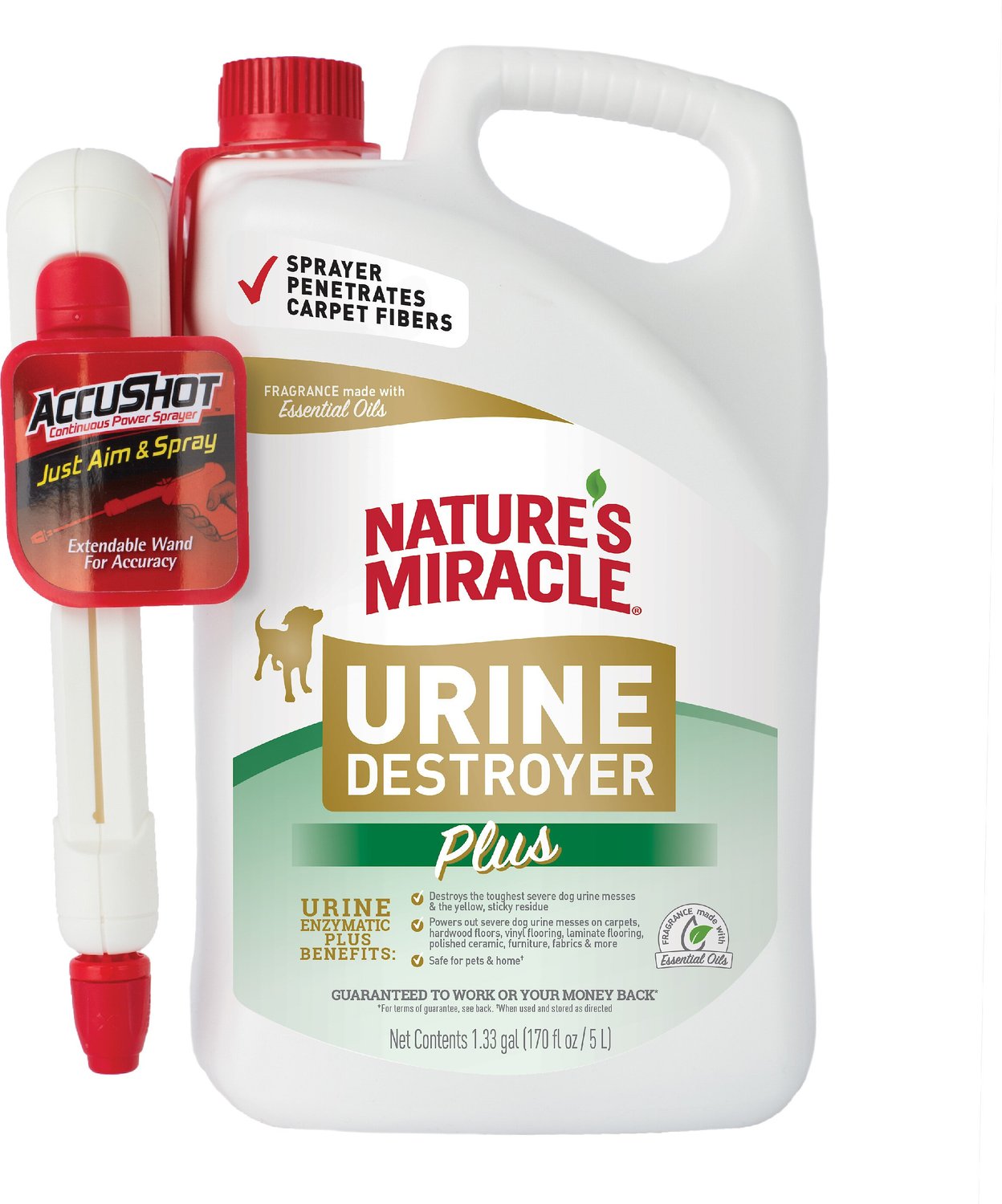 Nature's miracle urine