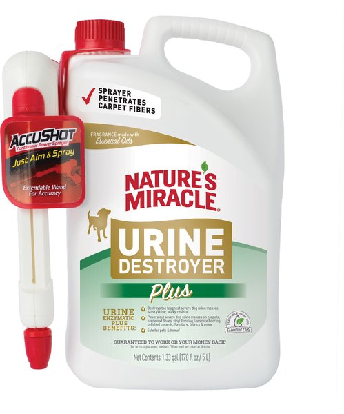 Dog Urine Destroyer Plus Enzymatic Formula Stain Remover, 1.3-gal bottle slide 1 of 10
