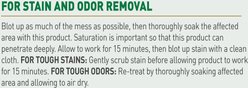 Nature's Miracle Cat Urine Destroyer Plus Enzymatic Formula Stain Remover Spray, 32-oz bottle slide 2 of 8