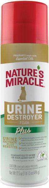 Nature's miracle cat urine destroyer best sale