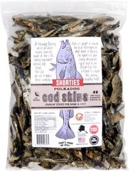 Polkadog Cod Skin Shorties Dehydrated Dog & Cat Treats, 2-lb bag