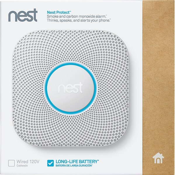 Google Nest Protect Battery-Powered Smoke & Carbon Monoxide Alarm